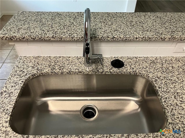 512 Constellation Dr, Killeen, TX 76542 - kitchen view of a sink and stone counters