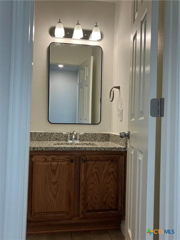 512 Constellation Dr, Killeen, TX 76542 - bathroom featuring vanity and tile patterned flooring