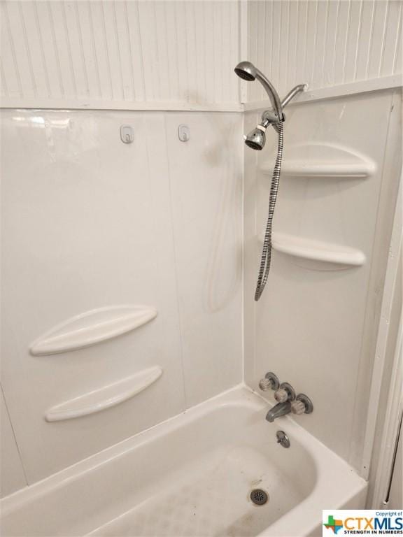 106 Beach Dr, Sunrise Beach, TX 78643 - full bathroom with bathtub / shower combination