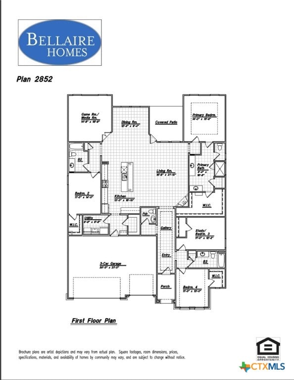 213 Fillmore Fls, Cibolo, TX 78108 - home floor plan