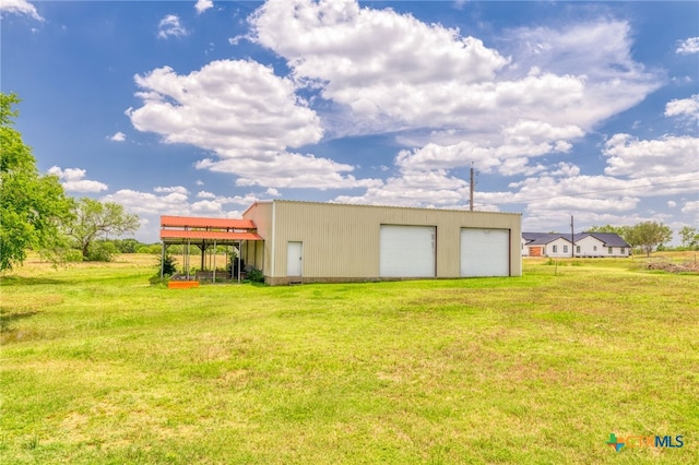 12011 Fm 1150, Luling, TX 78648 - view of pole building with a lawn