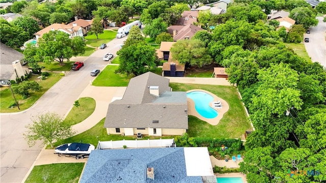 812 Trail Crest Dr, Harker Heights, TX 76548 - bird's eye view featuring a residential view