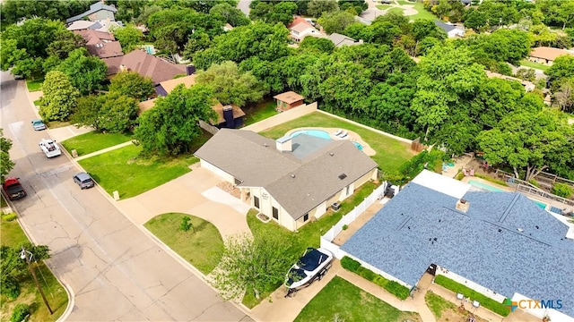 812 Trail Crest Dr, Harker Heights, TX 76548 - drone / aerial view featuring a residential view