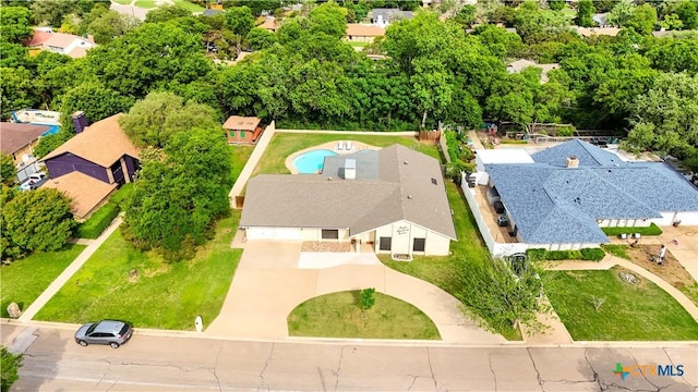 812 Trail Crest Dr, Harker Heights, TX 76548 - birds eye view of property featuring a residential view