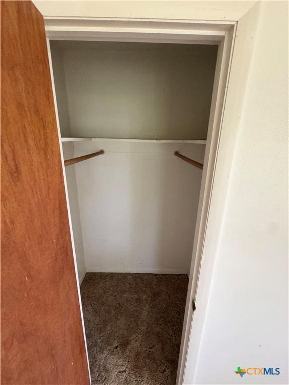 view of closet