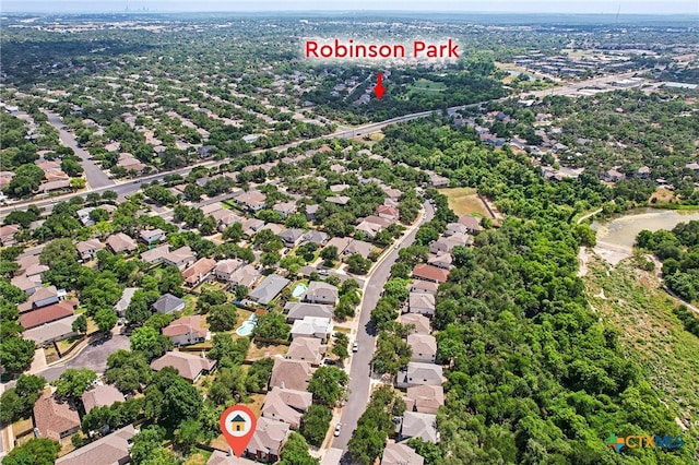 8430 Alvin High Ln, Austin, TX 78729 - aerial view of residential area