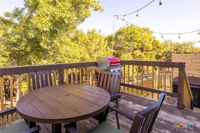 5445 Chimney Rock, Canyon Lake, TX 78133 - view of deck