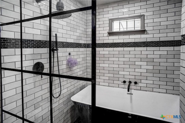 1319 County Road 339, Shiner, TX 77984 - bathroom with a shower stall