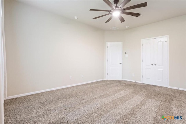 212 Lasata Ln, Belton, TX 76513 - carpeted spare room with ceiling fan and baseboards