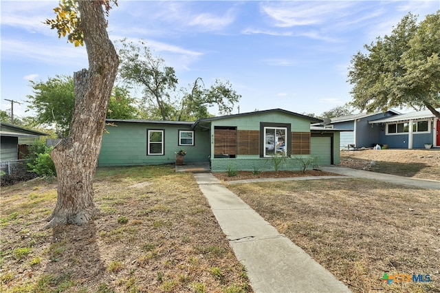 view of ranch-style house