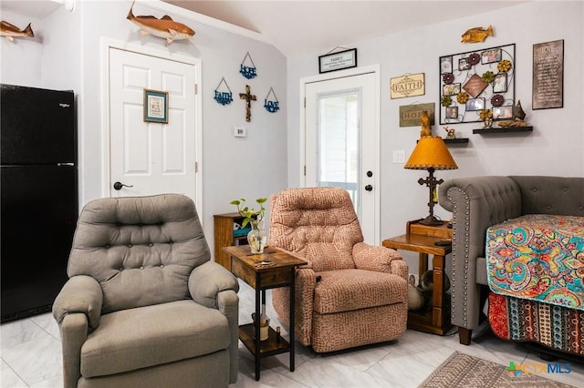 view of sitting room