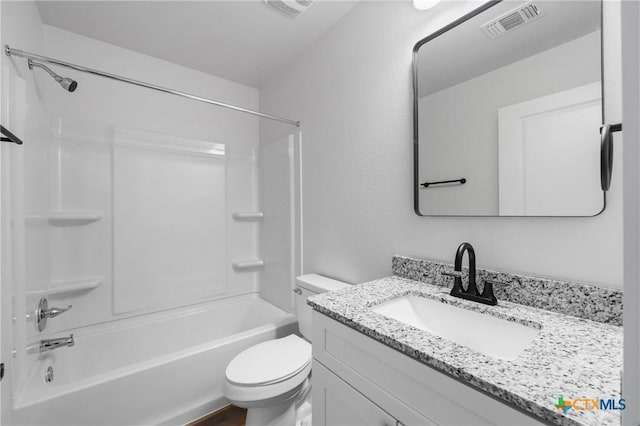 1005-1015 S 26th St, Temple, TX 76501 - bathroom with toilet, vanity, and bathtub / shower combination