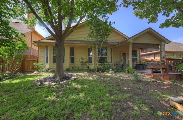 1104 Magellan, Windcrest, TX 78239 - view of back of property