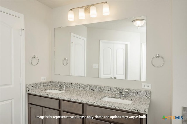 1234 Dowdy Dr, Belton, TX 76513 - full bath with a sink and double vanity