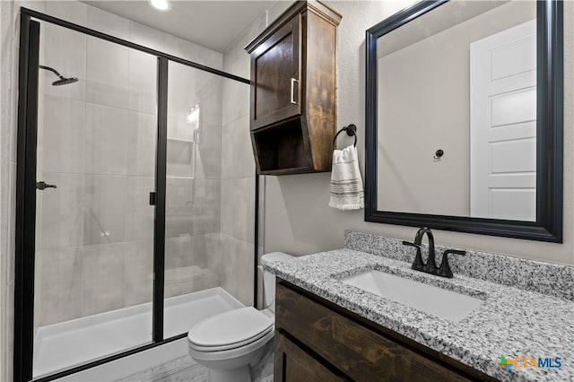 813 Reston Rd, Temple, TX 76502 - bathroom with vanity and a shower stall