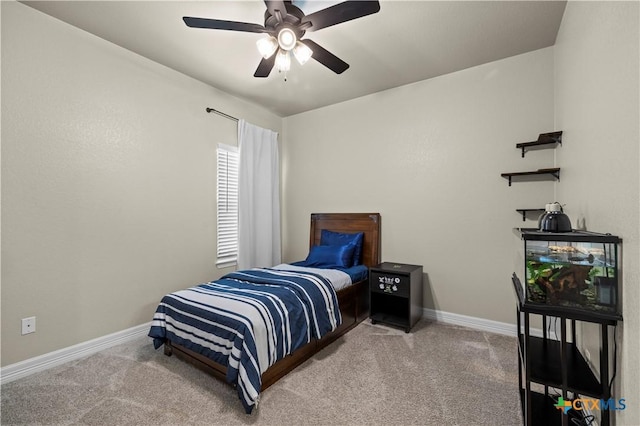 813 Reston Rd, Temple, TX 76502 - bedroom featuring carpet and a ceiling fan