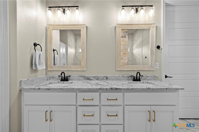 813 Reston Rd, Temple, TX 76502 - bathroom featuring double vanity