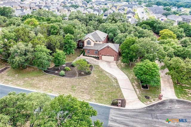 133 Ridgewood Cv, Georgetown, TX 78633 - view from above of property