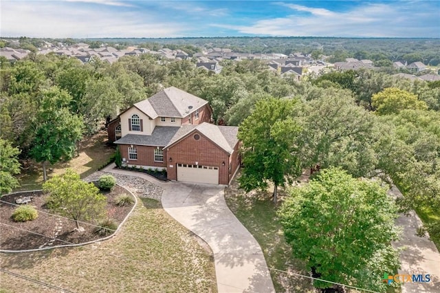 133 Ridgewood Cv, Georgetown, TX 78633 - aerial view of property and surrounding area