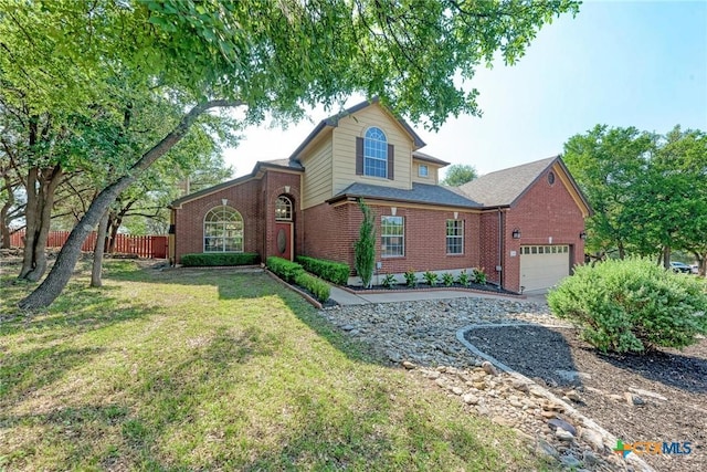 133 Ridgewood Cv, Georgetown, TX 78633 - bathroom with a shower stall, a soaking tub, wainscoting, tile walls, and wood finished floors