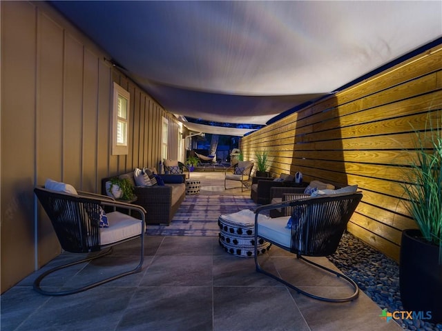 view of patio / terrace with outdoor lounge area