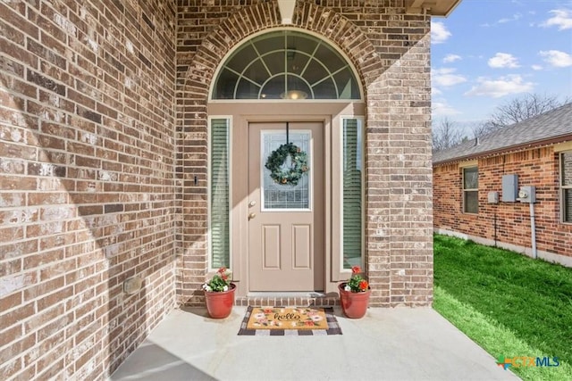 6231 Ambrose Cir, Temple, TX 76502 - property entrance featuring brick siding