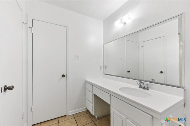 2601 Traverse Dr, Killeen, TX 76543 - bathroom featuring vanity and tile patterned floors