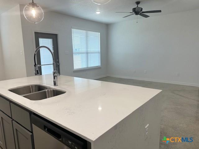 unfurnished room featuring concrete flooring and plenty of natural light