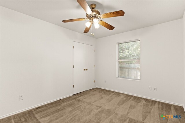 3908 Fieldcrest Dr, Killeen, TX 76549 - empty room featuring carpet floors and ceiling fan