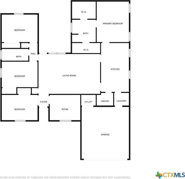 3908 Fieldcrest Dr, Killeen, TX 76549 - view of property floor plan