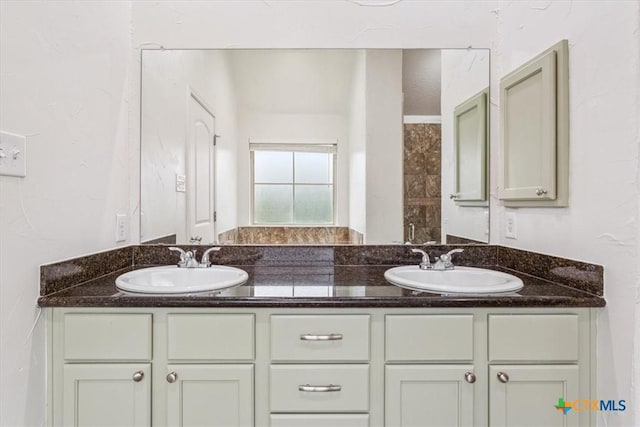 3306 Spring Canyon Rd, Belton, TX 76513 - bathroom featuring double vanity and a sink
