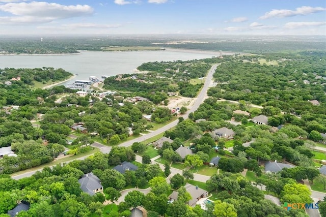 3306 Spring Canyon Rd, Belton, TX 76513 - bird's eye view with a water view