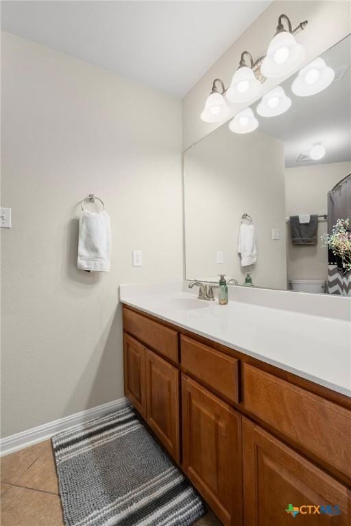 101 Payne Stewart Dr, Round Rock, TX 78664 - full bath featuring vanity and tile patterned flooring