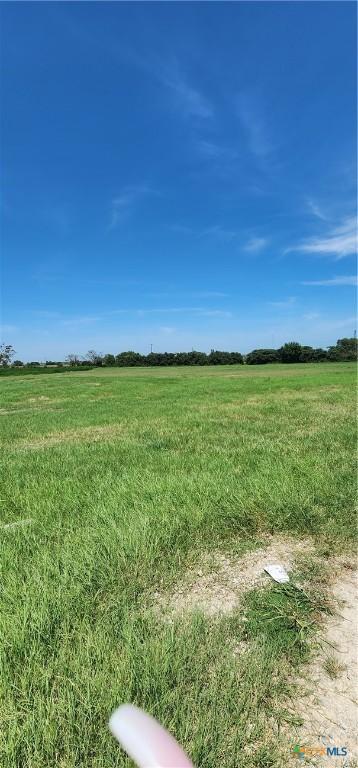 view of yard featuring a rural view