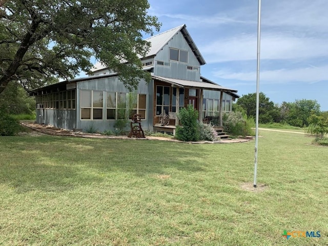 2911 Sulphur Wells Rd, Salado, TX 76571 - back of property with a lawn