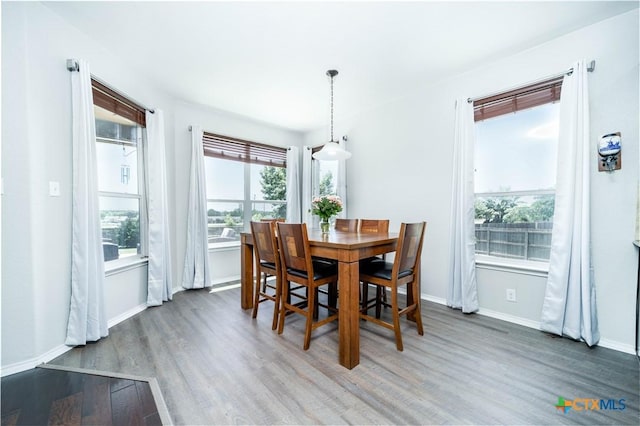 232 Pevero, Cibolo, TX 78108 - dining area featuring wood finished floors and baseboards