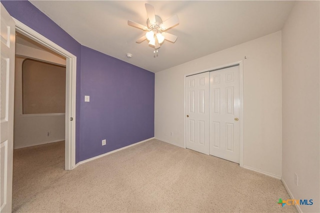 3259 Wren Brook Dr, New Braunfels, TX 78130 - unfurnished bedroom with carpet floors, a closet, and baseboards