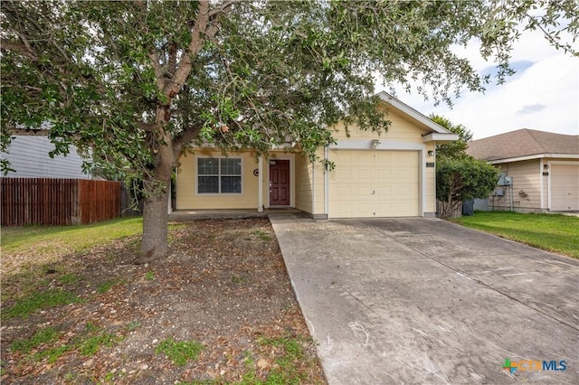 3259 Wren Brook Dr, New Braunfels, TX 78130 - view of front facade featuring a garage and driveway