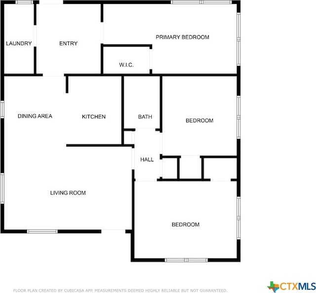 921 N 10th St, Temple, TX 76501 - view of property floor plan