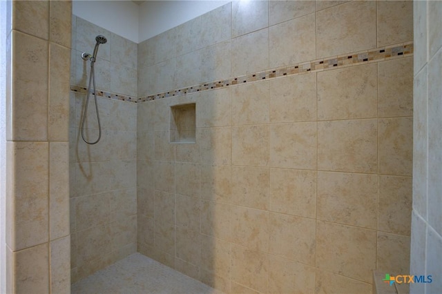 1550 Moon View Dr, New Braunfels, TX 78132 - full bathroom featuring a tile shower