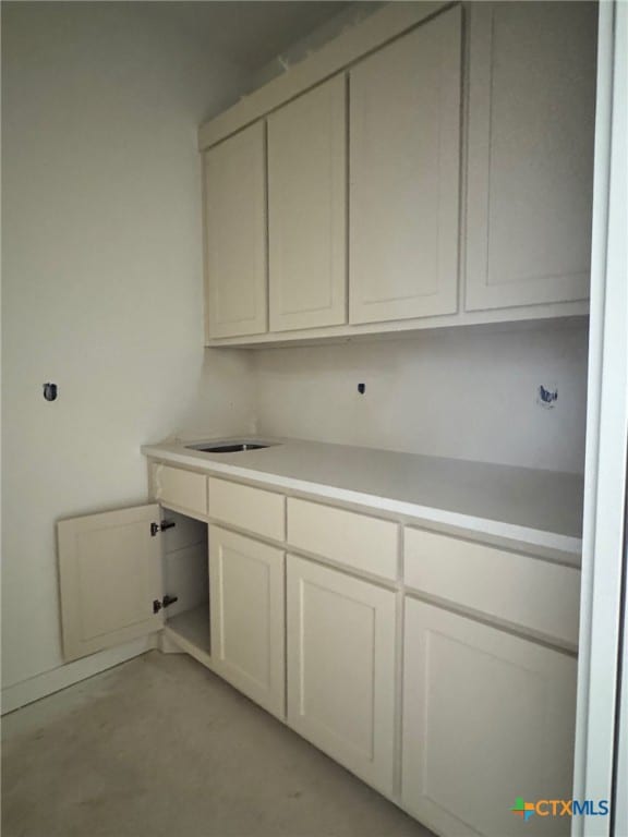 view of laundry room