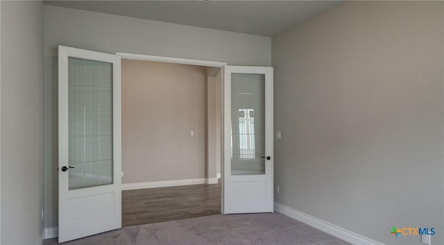 633 Vale Ct, New Braunfels, TX 78132 - unfurnished bedroom with baseboards and carpet flooring