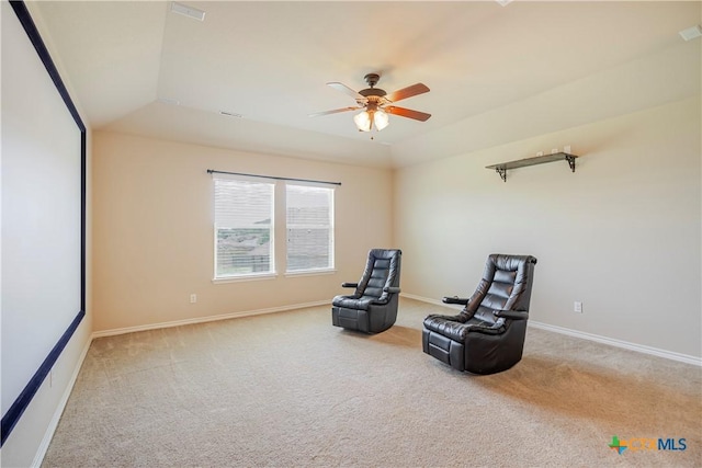 3920 Hickory Vw, Harker Heights, TX 76548 - unfurnished room with ceiling fan, carpet, and a raised ceiling