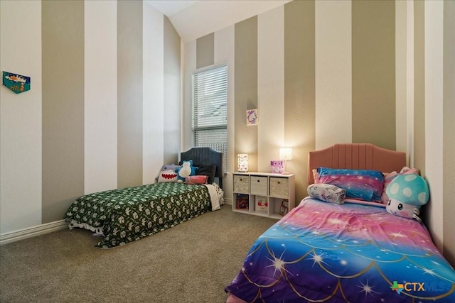 bedroom with carpet flooring