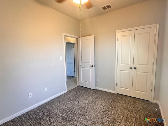 137 Rustic Glen Dr, San Marcos, TX 78666 - unfurnished bedroom featuring carpet, baseboards, and a closet