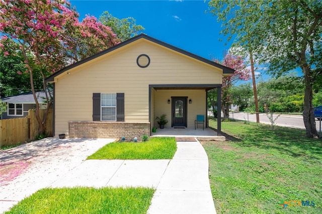 235 Gray St, San Antonio, TX 78208 - bungalow-style house featuring brick siding and a porch