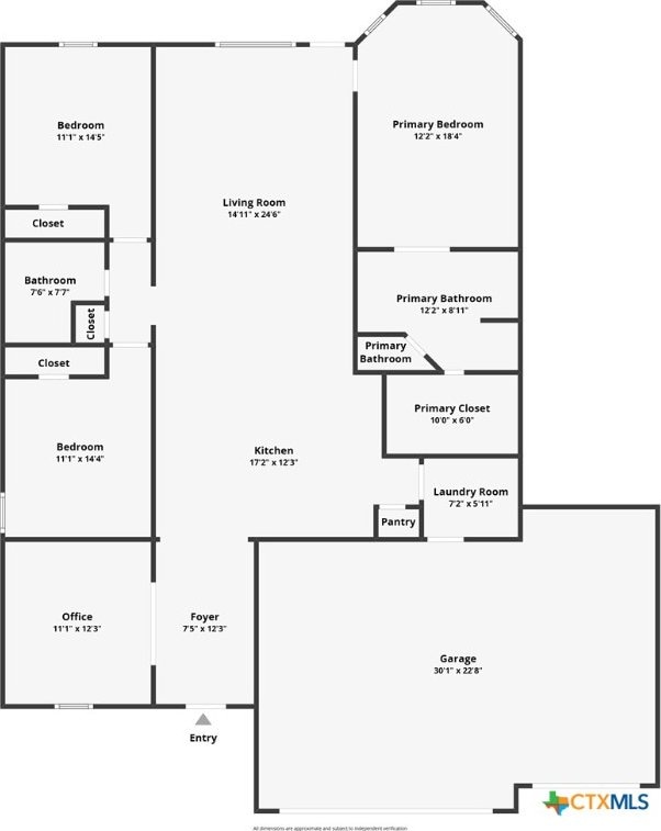 1938 Reserve Way, New Braunfels, TX 78130 - property floor plan