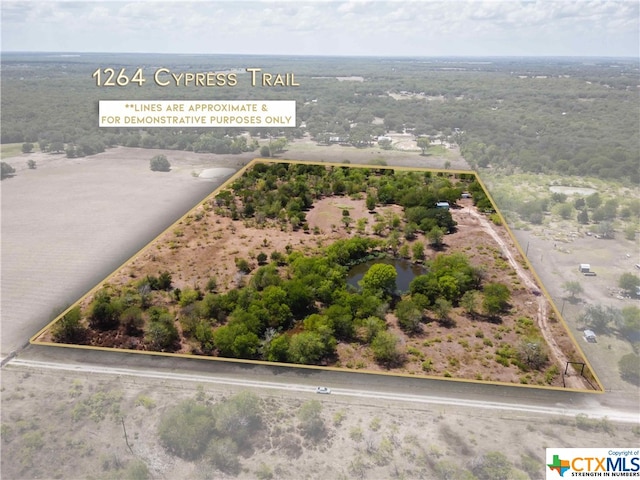 1264 Cypress Trl, Rockdale TX, 76567 land for sale