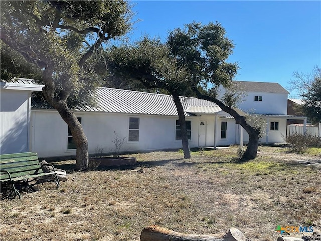 view of rear view of property