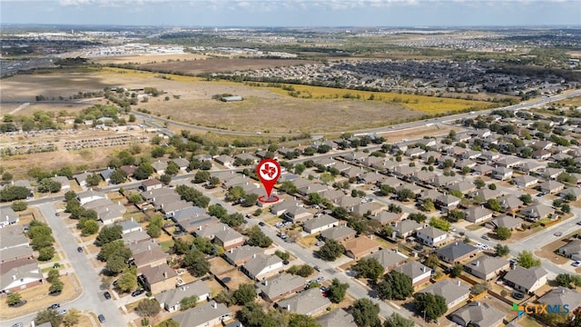 aerial overview of property's location